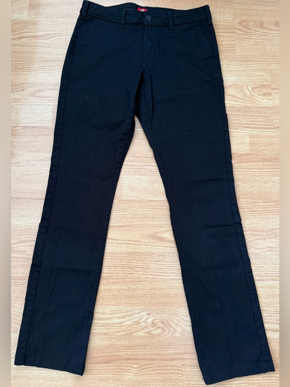 Dickies Women's 7 Straight Leg Pants - Black